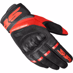 Spidi Power Carbon Gants de moto, noir-rouge, taille 3XL pour Hommes