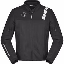 Spidi Corsa Net Windout Veste textile de moto, noir-blanc, taille L pour Hommes