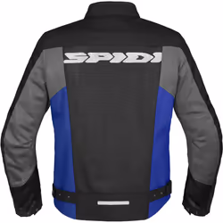 Spidi Corsa Net Windout Veste textile de moto, noir-bleu, taille L pour Hommes