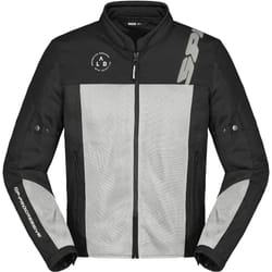 Spidi Corsa Net Windout Veste textile de moto, noir-gris, taille S pour Hommes