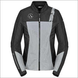 Spidi Corsa Net Windout Veste textile de moto, noir-gris, taille M pour Femmes