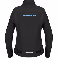 Spidi Corsa Tex Lady Veste textile de moto, noir-bleu, taille L pour Femmes