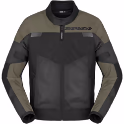 Spidi Tour Net Tex Veste textile de moto, noir-vert, taille 2XL pour Hommes