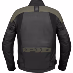 Spidi Tour Net Tex Veste textile de moto, noir-vert, taille 2XL pour Hommes