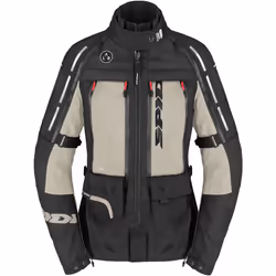 Spidi 4 Season V3 H2Out imperméable dames moto textile veste, gris-beige, taille XS pour Hommes - Vue supplémentaire 2