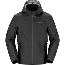 Spidi Omicron H2Out Veste textile de moto imperméable, noir, taille 2XL pour Hommes