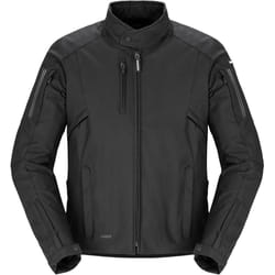 Spidi Stretch H2Out Veste textile de moto imperméable, noir, taille S pour Hommes