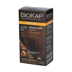 Coloration Permanente - Biokap - Nutricolor - Rouge Rubis - Sans ammoniaque - Tous types de cheveux