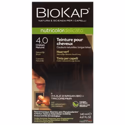 Coloration pour cheveux - Biokap - Nutricolor Delicato 4.0 - Châtain Naturel - Sans ammoniaque - 140ml