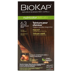 Biokap Nutricolor Delicato Teinture Permanente - Coloration : 6.3 Blond Foncé Doré
