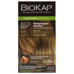 Biokap Nutricolor Delicato Teinture Permanente - Coloration : 8.03 Blond Clair Naturel