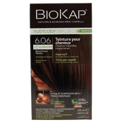 Biokap Nutricolor Delicato Rapid Teinture pour Cheveux - Coloration : 6.06 Blond Foncé Havane