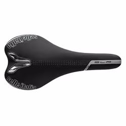 Selle Italia Titanium, Hommes, Noir, Argent, Monochromatique, Fibre de carbone, Plat, Titane