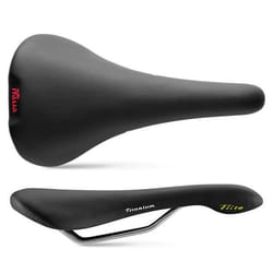 Selle de vélo - SELLE ITALIA - Flite 1990 Noir - Rail Titane Ø 7 mm - Route/Hors-piste - 146 x 280 mm