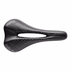 Selle Italia Sport Gel Flow, Selle de vélo, Course de route, Unisexe, Noir, Monochromatique, Microfibre