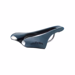 Selle Italia SLR Boost Gravel TI 316 Superflow, Selle de vélo, Course de route, Bleu, Monochromatique, Fibre de carbone, Micr ...