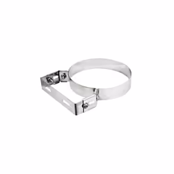 Colliers réglables pour tuyaux en acier inoxydable Collier de fixation réglable (45-80 mm.) en acier inoxydable AISI 304, épa ...