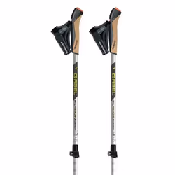 Bâton Télescopique - Gabel - Fusion Cork Tech - Polyvalent - Aluminium F60 - Grip Dual Cork