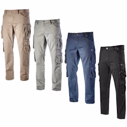 Pantalon de travail DIADORA Utility - série ICON, modèle WAYET II toute saison - S / XXXL De la série ICON, les pantalons str ...