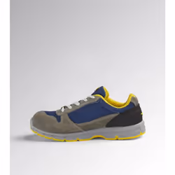 Description Chaussure de sécurité basse S1P en croûte de cuir et tissu mesh. Caractéristiques principales : embout en acier 2 ...