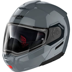 Nolan N90-3 Classic N-Com Casque, noir-gris, taille S pour Hommes