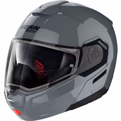 Nolan N90-3 Classic N-Com Casque, noir-gris, taille S pour Hommes