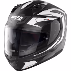 Nolan N60-6 Anchor Casque, noir-blanc, taille XL pour Hommes