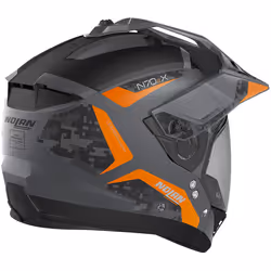 Nolan N70-2 X Torpedo N-Com Casque, noir-orange, taille XS pour Hommes