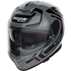 Nolan N80-8 Ally N-Com Casque, noir-gris, taille S pour Hommes