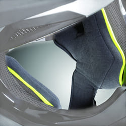Nolan N53 Clima Comfort Garnitures de joue, gris, taille 2XL pour Hommes