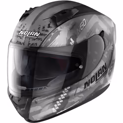 Nolan N60-6 Wheelspin Casque, gris, taille L pour Hommes