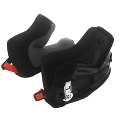 Nolan N100-5 Plus Garnitures de joue, noir, taille 60 mm pour Hommes