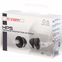 Nolan HPS N-Com Protection auditive, noir pour Hommes