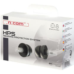 Nolan HPS N-Com Protection auditive, noir pour Hommes