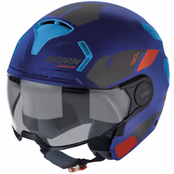 Nolan N30-4 T Blazer Casque à réaction, bleu, taille M pour Hommes