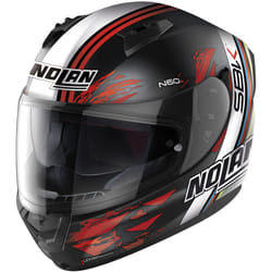 Nolan N60-6 SBK 2023 Casque, noir-blanc-rouge, taille XL pour Hommes