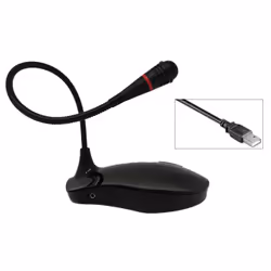 Empire Media DESK-150, Microphone de table, 115 dB, 48 bit, 192 kHz, 5,6 mV/Pa, 100 dB