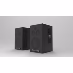 Empire Media HS.290BLACK, 2-voies, 2.0 canaux, Avec fil, 290 W, Noir