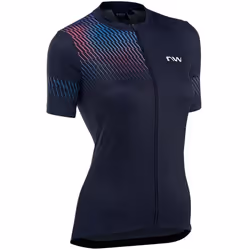 Maillot de cyclisme femme Northwave Origin - noir/iridesc - taille M