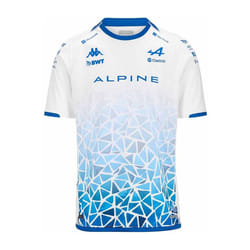 Maillot Kombat - KAPPA - Barcelone BWT Alpine F1 Team 2024 - Garçon - Manches courtes - Respirant