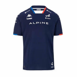 Maillot Kombat France Ocon BWT Alpine F1 Team 2024 pour Garçon - Bleu