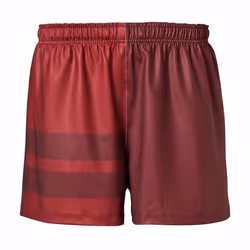 Short Kombat Ryder Pro Home UBB Union Bordeaux Bègles Officiel Rugby Rouge Homme