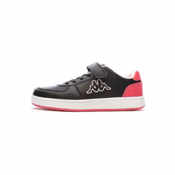 Baskets Noires/Roses Fille Kappa Malone