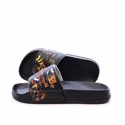 Claquettes Noir Garçon Kappa Sartwo 2