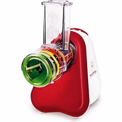 Robot ménager Moulinex DJ755G Fresh Express+ Tritatutto Multifunzione avec 5 Accessoires - Rouge