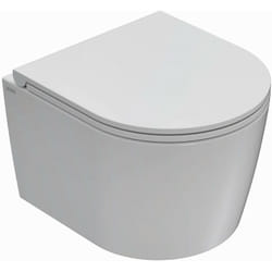 Cuvette suspendue Ceramica Globo Forty3 FOS06 - Avec système de fixation - 43x36 - Blanc