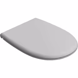 Siège de toilette amovible en duroplast dimensions 46,7 x 36 cm h 4,2 cm | Ceramica Globo Grace GR021BI-GR022BI Cette couvert ...