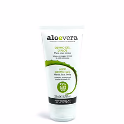 Phytorelax Laboratories Aloe Dermo-gel, 200 ml, Femmes, Peau mature, Peau rêche, Peau sensible, Tube, Aloe barbadensis leaf j ...