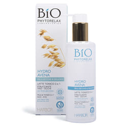 Phytorelax Laboratories Milk & Toner 2 In 1 Face - Eyes Lait nettoyant Femmes 200 ml