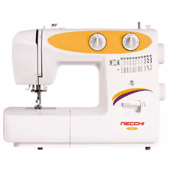 Necchi N85, Blanc, Jaune, coudre, Étape 4, 4 mm, Rotatif, 5 mm